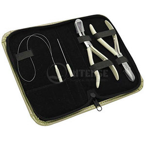 Kit de Herramientas para Extensiones de Cabello de Acero Inoxidable de Color Personalizado, Más Vendido, Ligero, Reutilizable, Calidad Grado A+ - Product Image 5