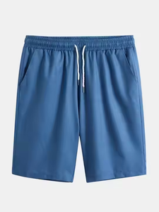 Conjunto informal de calle de verano para hombre, venta al por mayor, conjunto de dos piezas con pantalones cortos estampados y camisetas de secado rápido y transpirable - Product Image 3