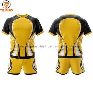 Uniforme de rugby unisexe Offre Spéciale Sublimation à séchage rapide avec fonction respirante Service professionnel OEM ODM à bas quantité minimale de commande fabriqué en usine - Product Image 4