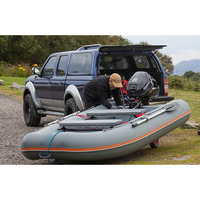 Bateau pneumatique rigide pliable de sport en fibre de verre de haute qualité 2023