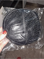 Panier à linge pliable en tissu avec ouverture large, poche latérale, respirant, robuste, gain de place