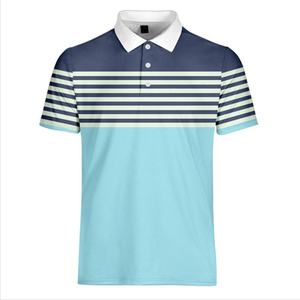 Chemise de golf pour homme de haute qualité, respirante, tricotée, 100% coton, manches courtes, coupe ajustée, personnalisable, unie, noire, prix bas - Product Image 4