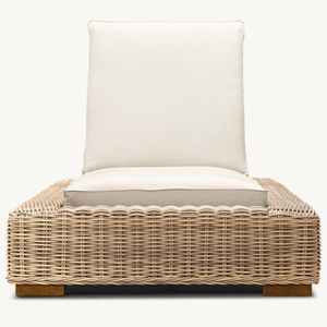 Chaise longue en rotin tendance à prix avantageux, style moderne, pour une personne, agréable et durable - Product Image 3