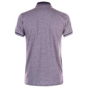 Logotipo personalizado de alta calidad para hombres para Polos y camisas de golf Tela de punto de patrón sólido para deportes y salidas corporativas - Product Image 2