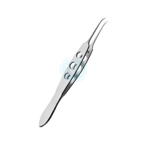 Pinzas de Ligadura Curvas, Pinzas Quirúrgicas Duraderas y Ligeras, Instrumento Médico, Pinzas de Ligadura Curvas para Uso Hospitalario - Product Image 4