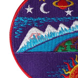 แผ่นผ้าปักลายผ้ากำมะหยี่สำหรับขายในราคาที่เหมาะสมแผ่นผ้าปักลายออกแบบได้ตามต้องการ - Product Image 2