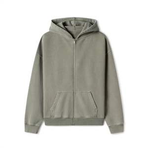 Vestes à fermeture éclair pour hommes de qualité supérieure quantité minimale de commande bas Sweats à capuche à fermeture éclair pour hommes vierges d'approvisionnement direct d'usine - Product Image 1