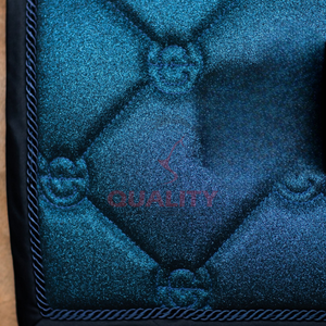 Respirant matelassé Design Durable Doublure douce pour l'entraînement et la compétition Utilisation Tapis de selle OEM Anglais Tapis de selle équestre - Product Image 5