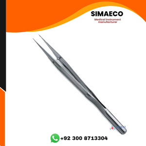 Simaeco Dụng cụ siêu nhỏ thủ công 15cm/6 chiều dài y tế dụng cụ mở rộng thân ống kẹp thẳng 0.3mm cân bằng không gỉ - Product Image 2