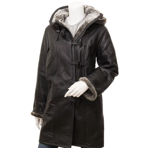 Premium Quality Women's Real <b>Leather</b> <b>Long</b> <b>Jacket</b> High Quality Genuine <b>Leather</b> <b>jacket</b> with Low MOQ Stylish New Color <b>Leather</b> - Product Image 1