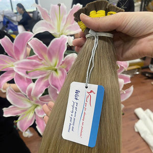 Extensions de cheveux de la meilleure qualité, cheveux en vrac magnifiques, cheveux humains très brillants et lisses, faciles à appliquer - Product Image 4