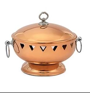 Calentador de frotamiento Calentador eléctrico de alimentos Buffet Calentador eléctrico de alimentos Plato de frotamiento Líquido dorado Plato de frotamiento Combustible Buffet Comida - Product Image 4