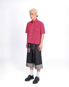 OEM ODM 100% cotton <b>Button</b> Up Boxy <b>Shirts</b> for Men and Women Vietnamese Clothing Manufacture Factory clothing in Vietnam - Product Image 3