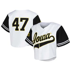 Camiseta Deportiva Corta de Béisbol y Sóftbol para Mujer, Ajustada, de Poliéster Sublimado, con Logotipo Bordado, Personalizable - Product Image 1