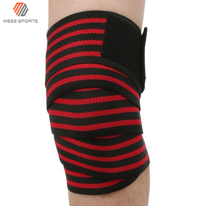 MESS SPORTS 2024 Nouveaux Bandages de Soutien du Genou en Néoprène Élastique Respirant pour Haltérophilie, Powerlifting et Gymnastique - Product Image 5