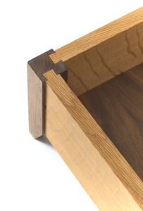 Caja de Regalo Ecológica de Madera Maciza Pulida para Decoración Navideña del Hogar, Almacenamiento de Joyas y Cosméticos - Product Image 3