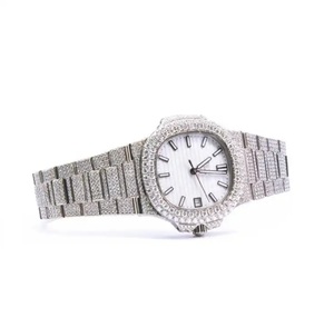 Custom Moissanite Diamond <b>Watch</b> Made in Stainless Steel Iced out Bling Bust Down High Quality Wholesale Factory Price Jewelry - Product Image 2