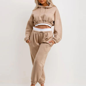 Conjunto de 2 piezas de algodón 100% de felpa francesa personalizado, sudadera de lujo con capucha, pantalones de chándal de gran tamaño, conjunto de pantalones de chándal con cremallera, chándal Boxy Fit para hombres - Product Image 6