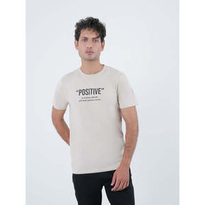 T-shirt OCTAVE 100% coton, coupe classique, teint en pièce et sérigraphié, léger et compressé, design ajusté - Product Image 2