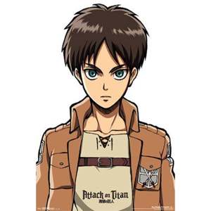 Attack on Titan Anime <b>Poster</b> Featuring Eren - Product Image 1