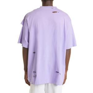 Nueva Camiseta Vintage para Hombre, Personalizada, de Moda Premium, al por Mayor, con Logotipo Personalizado, 100% Algodón Tejido, Color Sólido, Alta Calidad - Product Image 3