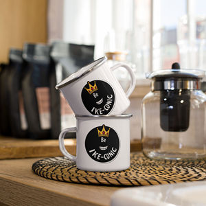 Taza Ike-Conic Ligera de Esmalte - Product Image 1