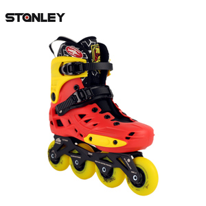 Pattini in Linea STANLEY Mini Tank Slalom per Giovani/Junior, Cuscinetti ABEC-9, Durezza Ruote 85A, Rotelle in Alluminio Regolabili - Product Image 2