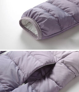 แจ็กเก็ตขนเป็ดสำหรับผู้ชายแจ็กเก็ตปักเป้ายีนส์ออกแบบโลโก้ได้ตามต้องการ - Product Image 6