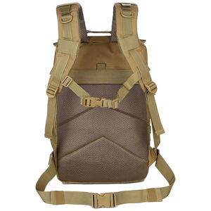 Mochila táctica duradera con impresión de logotipo personalizado bordado al aire libre senderismo Camping bolsa de viaje OEM ODM fabricante suministro - Product Image 4