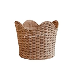 ตะกร้าหวายสานแบบสานธรรมชาติทรงเปลือกหอยดีไซน์ใหม่เป็นมิตรกับสิ่งแวดล้อม - Product Image 6