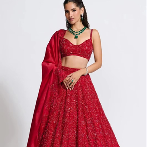Ropa de fiesta Lehenga más bonita y a la moda - Product Image 1