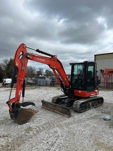 รถขุดขนาดเล็ก Kubota KX057-5 ปี 2022 กำลังขับขี่ขั้นสูง 5 ตัน พร้อมระบบไฮดรอลิกอัจฉริยะที่แม่นยำ - Product Image 6