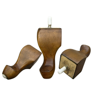 Muebles decorativos duraderos con patas torneadas de madera maciza de primera calidad hechos a mano con cuidado para mesa, sofá y gabinete en apartamento, hogar y oficina
