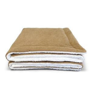 Soft Plush Dog Blanket Double Layer Warm Cozy <b>Pet</b> Throw Lightweight Washable Bedding <b>Mat</b> for Dogs Cats All Seasons - Product Image 6