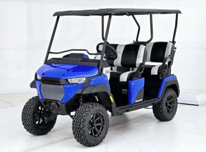 Electric 4 Passenger Neighborhood Utility Vehicle Smart Low Speed <b>Transport</b> Cart with Long Range Battery - Product Image 2