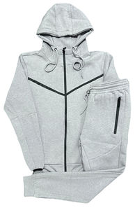 Customize Winter Solid Fashion Track Suits Workout Running Woven Sweatsuit Sports <b>Walk</b> <b>Men</b> Cotton Tracksuits Quick Dry - Product Image 2