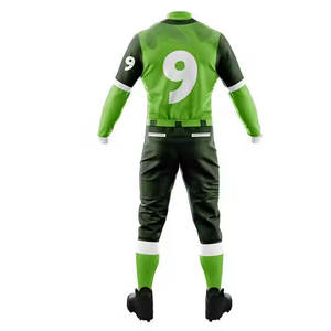 Uniformes de baseball à séchage rapide de fabrication professionnelle, vêtements de sport confortables avec ensembles respirants pour les équipes - Product Image 3