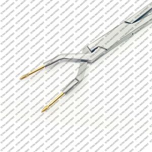 Pinzas Keramo Grip de 14.5 cm, Soporte Recto para Coronas, Manual, Acero Inoxidable, Insertos de Sujeción de Diamantes, Instrumentos Quirúrgicos Clase I - Product Image 2