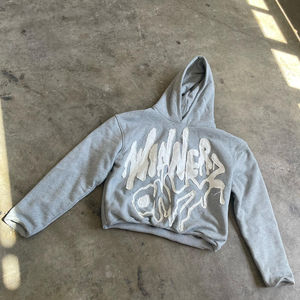 Sweat à capuche brodé en détresse personnalisé-Prix de gros, Sweat-shirt à la mode Offre Spéciale pour les styles à la mode - Product Image 3