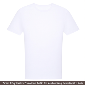 Maglietta Promozionale Personalizzata Yanino 135gr per Merchandising - Product Image 2