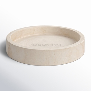 Luxury Wooden <b>Tray</b> in <b>Warm</b> Brown Color with Stylish Rectangular Shape and Textured Finish Ideal for Elegant Home Decor - Product Image 4