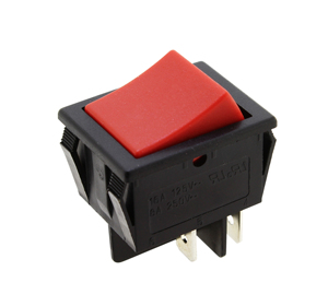 Interruttore luminoso bipolare on/off 250V 16A (Electro DH 11.405.IL/NR) - Product Image 1