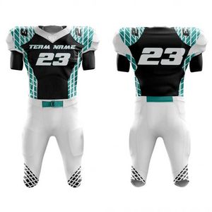 OEM Factory Direct Custom American Football Jersey Set Breathable Short Sleeve Wholesale Price - Product Image 6