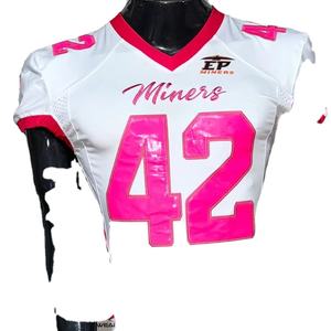 Fútbol americano Jersey fan Jersey padre sublimación bordado más tamaño soporte personalizado fabricante de fábrica Pakistán - Product Image 1