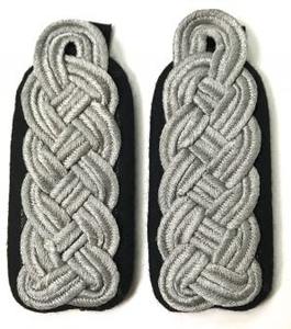 Trabajo manual Lingote Alambre Trenza Epaulet Uniforme Cording Epaulette Hombros Blazer espalda Disfraz Ropa Accesorios - Product Image 2