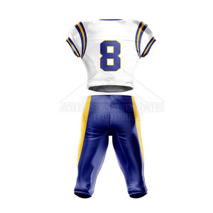 ชุดฝึกซ้อมอเมริกันฟุตบอลแบบออกแบบเอง สไตล์ใหม่ ชุดอเมริกันฟุตบอลสำหรับผู้ชาย - Product Image 2