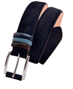 Cinturón de Gamuza Imperial, Textura Regia, Cinturón de Cuero de Gamuza de Resistencia Superior de Divine International - Product Image 1