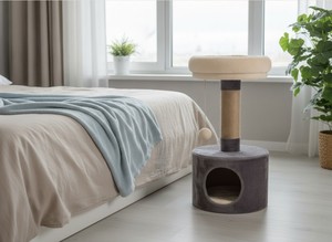 Maison pour chat Fiona Cozy Nest pour une relaxation paisible - Product Image 3