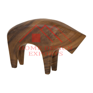 Sculpture de table pour salon, design classique, décoration de table moderne, sculpture abstraite dorée pour la maison - Product Image 6