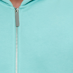 Fabricantes de alta calidad de lujo Zip Men Boxy Hoodie 500gsm French Terry Oversized Drop-Shoulder bordado Pocket Winter - Product Image 4